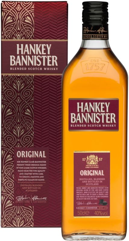 Виски "Hankey Bannister" Original, gift box, 0.5 л