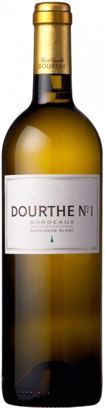 Вино "Dourthe №1" Sauvignon Blanc, Bordeaux AOC, 2015