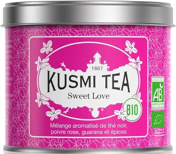 Чай чорний Солодка Любов органічний 100г, Kusmi Tea