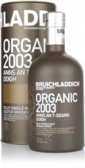 Виски Bruichladdich Organic 2003, In Tube, 0.7 л
