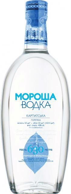 Водка "Мороша" Карпатская, 0.5 л