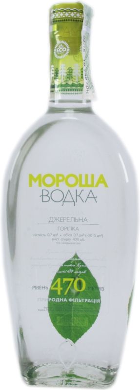 Горілка "Мороша" Джерельна (Родникова), 0.7 л