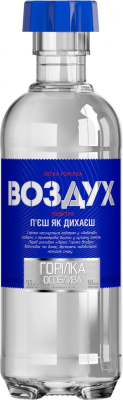 Водка "Воздух", 0.5 л