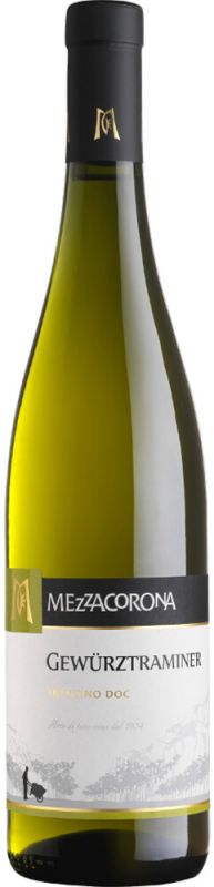 Вино Mezzacorona Gewurtztraminer Trentino DOC белое полусухое 0.75 л 13%