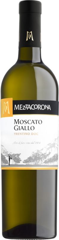 Вино Mezzacorona Moscato Giallo Trentino DOC белое полусладкое 0.75 л 11%