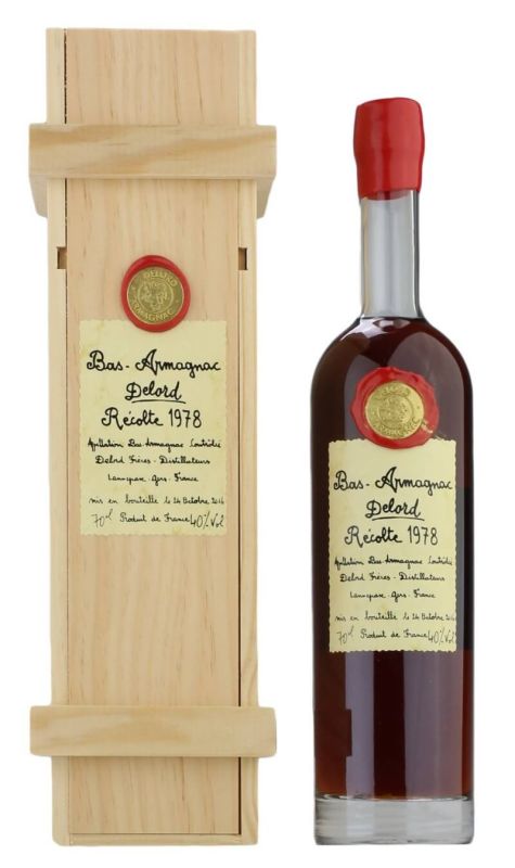 Арманьяк Delord Bas-Armagnac 1978 0,7 л 40%