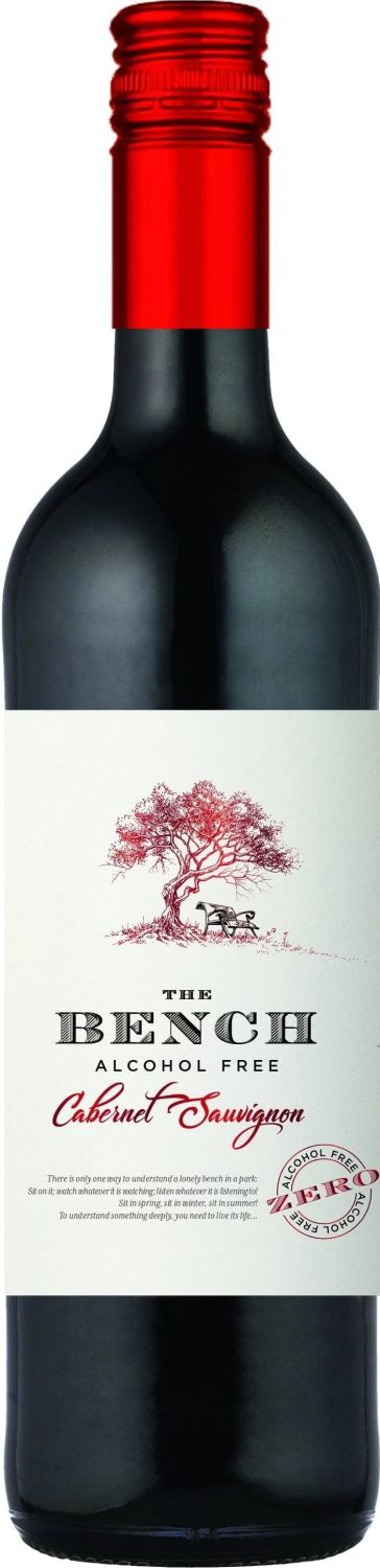 🍷 Вино The Bench Cabernet Sauvignon красное безалкогольное 0,75 л ...