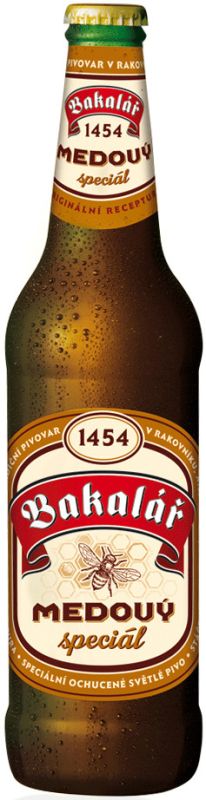Пиво "Bakalar" Medovy Special, 0.5 л