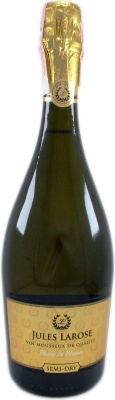 Игристое вино "Jules Larose" Blanc de Blancs Semi-Dry