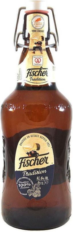 Пиво "Fischer" Tradition Blonde, 0.65 л