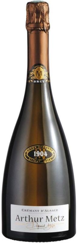 Игристое вино Arthur Metz, "Reserve de l'Abbaye" Cuvee 1904, Cremant d'Alsace AOP