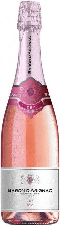 Ігристе вино "Baron d'Arignac" Dry Rose