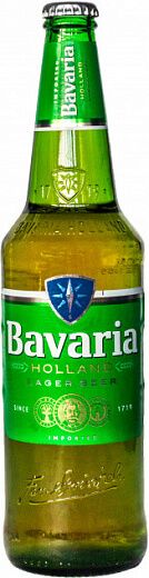 Упаковка пива Bavaria светлое фильтрованное 5 % 0.66 л. x 15 шт