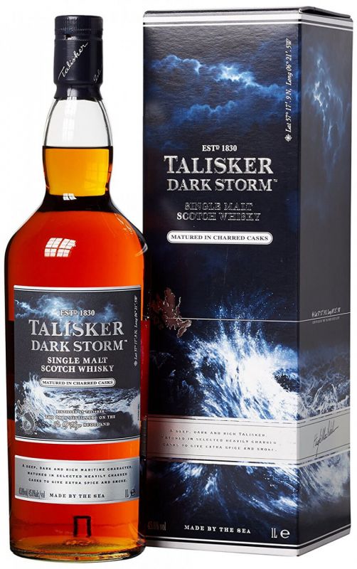Виски Talisker "Dark Storm", gift box, 1 л