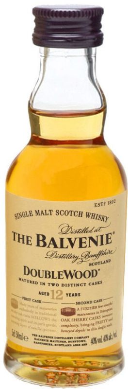 Виски "Balvenie" Doublewood 12 Years Old, 50 мл