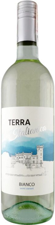 Вино Terra Italianica «Bianco Amabile» (полусл., белое, Италия) 0,75 л