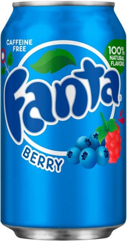 Вода "Fanta" Berry (USA), in can, 355 мл