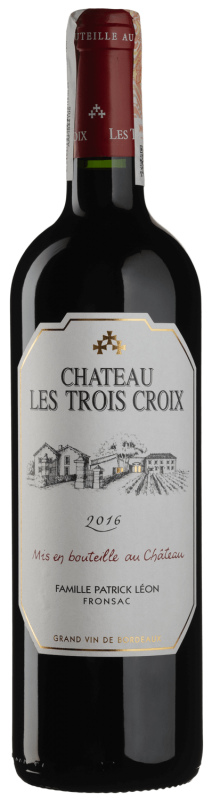 Вино Chateau Les Trois Croix 2016 - 0,75 л