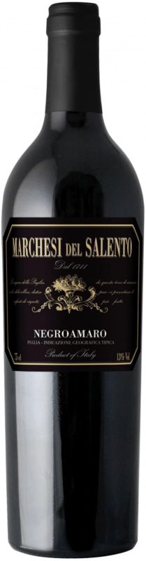 Вино "Marchesi Del Salento" Negroamaro, Puglia IGT, 2016
