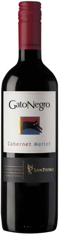 Вино "Gato Negro" Cabernet-Merlot, 2016