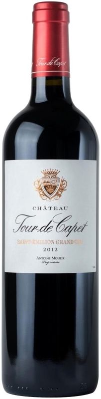 Вино Chateau Tour de Capet, Saint-Emilion Grand Cru AOC, 2012
