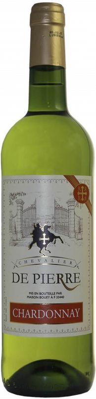 Вино "Chevalier de Pierre" Chardonnay