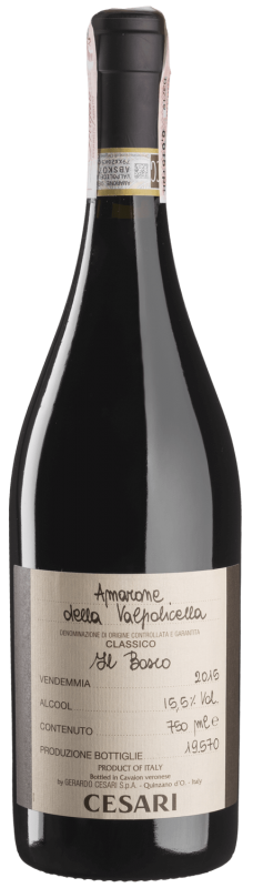 Вино Amarone della Valpolicella Classico Il Bosco 2015 - 0,75 л