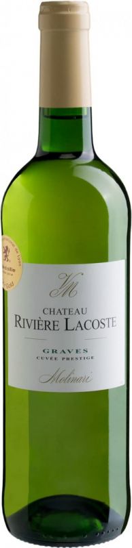 Вино "Chateau Riviere Lacoste" Blanc, Graves AOC