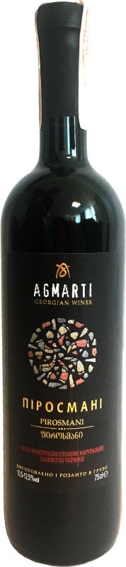 Вино Agmarti Пиросмани красное полусухое 0.75 л 10.5-12.5%