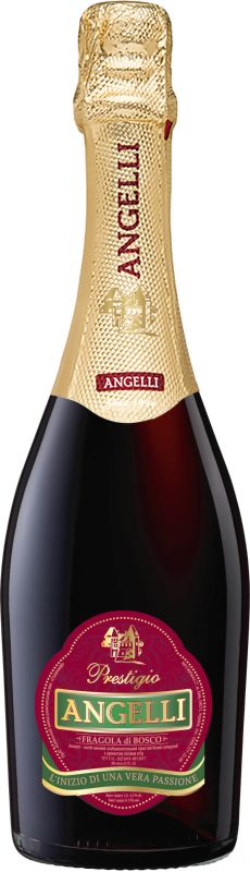 Напиток на основе вина Angelli Fragola di Bosco белый сладкий 0.75 л 5.0-6.9%