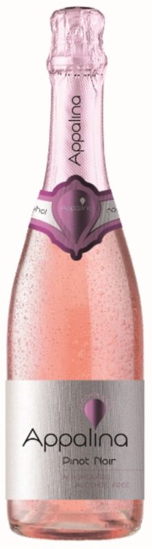 Вино игристое Appalina Pinot Noir Sparkling розовое полусладкое 0.75 л 0.01%