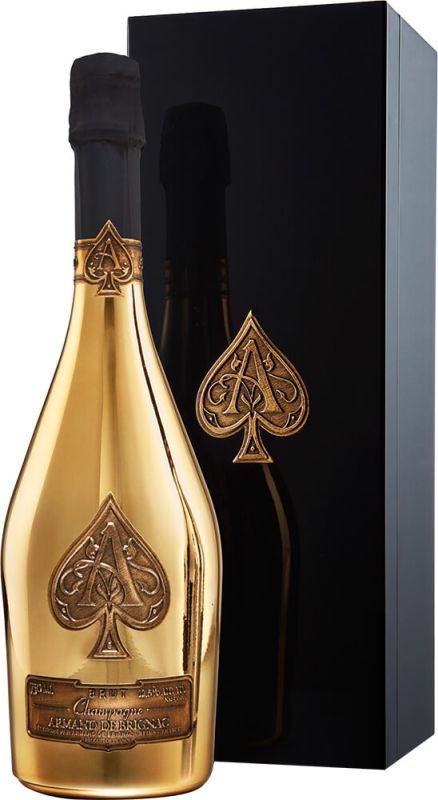 Шампанское Armand de Brignac Gold белое брют 0.75 л 12.5% в подарочной коробке