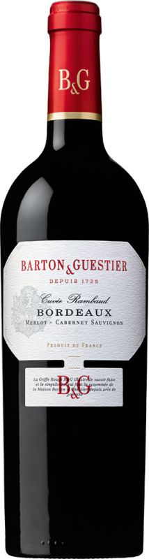 Вино Barton & Guestier Bordeaux Rouge Passeport красное сухое 0.75 л 13%