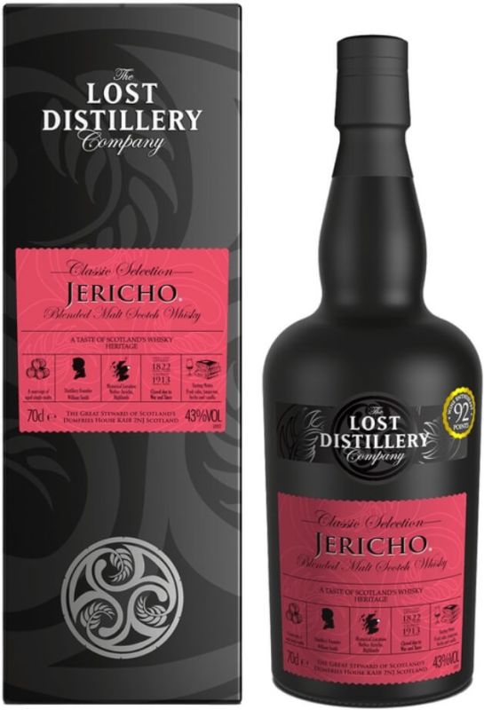 Виски "Jericho" Blended Malt Scotch Whisky Classic Selection gift box 0.7 л