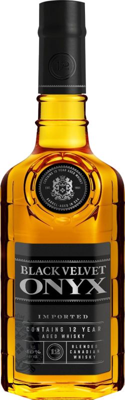 Виски Black Velvet Onyx 12 YO 40% 0.7 л