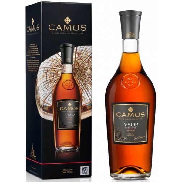 Коньяк Camus VS Elegance от 5 лет выдержки 1 л 40% в подарочной упаковке