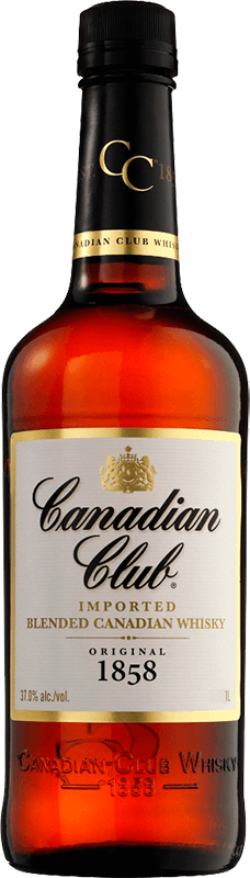 Виски бленд Canadian Club Original 5 yo 1,0 л