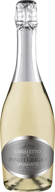 Вино игристое Canaletto Pinot Grigio белое брют 0.75 л 12%
