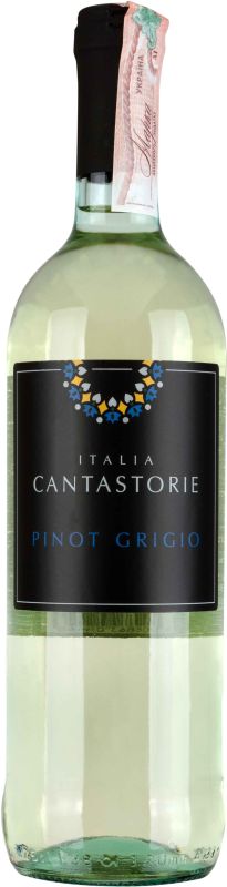 Вино Cantastorie Пино Гриджио I.G.T. 2016 белое сухое 0.75 л 12%