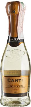 Вино игристое Canti Prosecco Millesimato белое сухое 0.2 л 11%