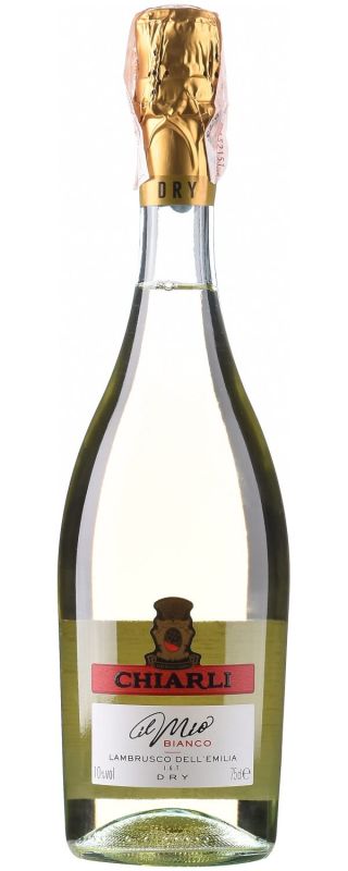 Вино игристое Chiarli Lambrusco белое сухое 0.75 л 10%
