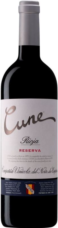 Вино CVNE Cune Reserva красное сухое 0.75 л 13.5% 2017