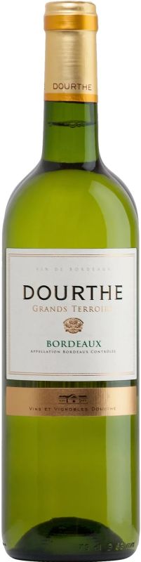 Вино Dourthe «Bordeaux Blanc „№ 1“» (сухое, белое, Франция) 0,75 л