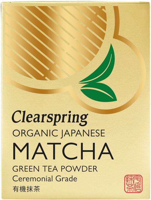Чай зелений Матча Церемоніальна органічний 30г, Clearspring