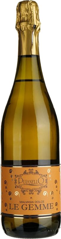 Вино игристое Puianello Le Gemme Malvasia dell' Emilia IGT белое сладкое 0.75 л 6%