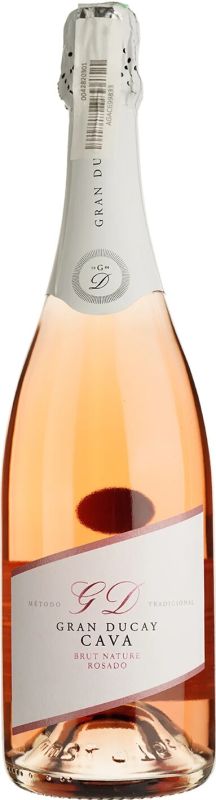 Вино игристое Gran Ducay Cava Brut Nature Rosado розовое брют 0.75 л 12%