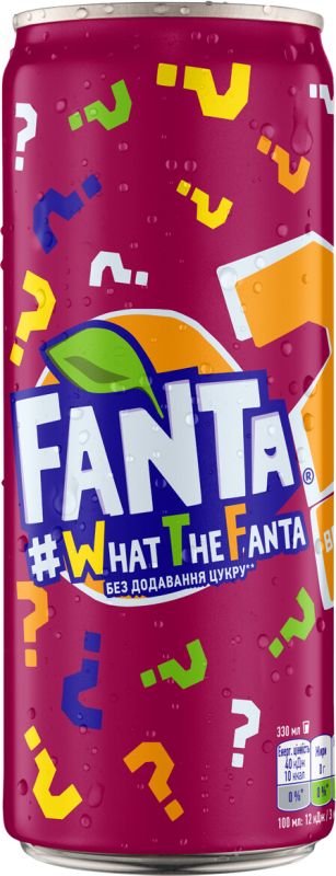 Безалкогольный напиток Fanta What the Fanta 330 мл
