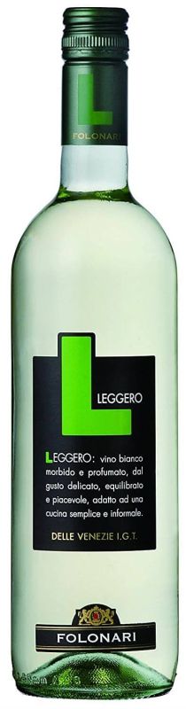 Вино Folonari Leggero белое сухое 0.75 л 11%