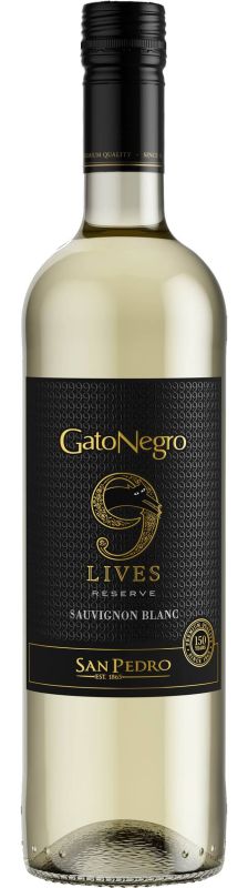 Вино Gato Negro 9 Lives Reserve Sauvignon Blanc белое сухое 0.75 л 12.4%