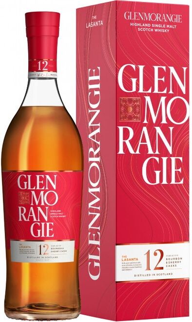 Віскі Glenmorangie "The Lasanta" 12 років витримки 0.7 л 43% у подарунковій упаковці